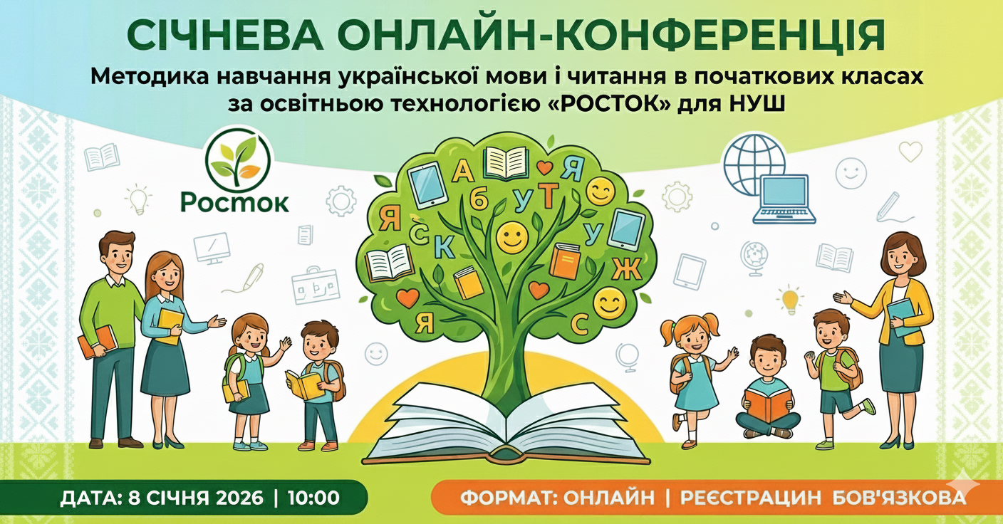 Методика навчання української мови і читання в початкових класах за освітньою технологією «Росток» для Нової української школи